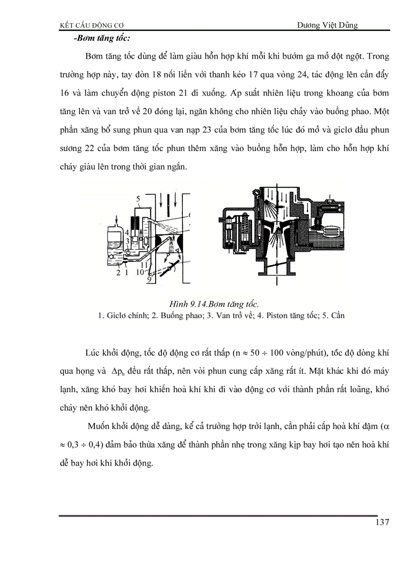 image for page Kết cấu động cơ đốt trong HỆ THỐNG NHIÊN LIỆU ĐỘNG CƠ