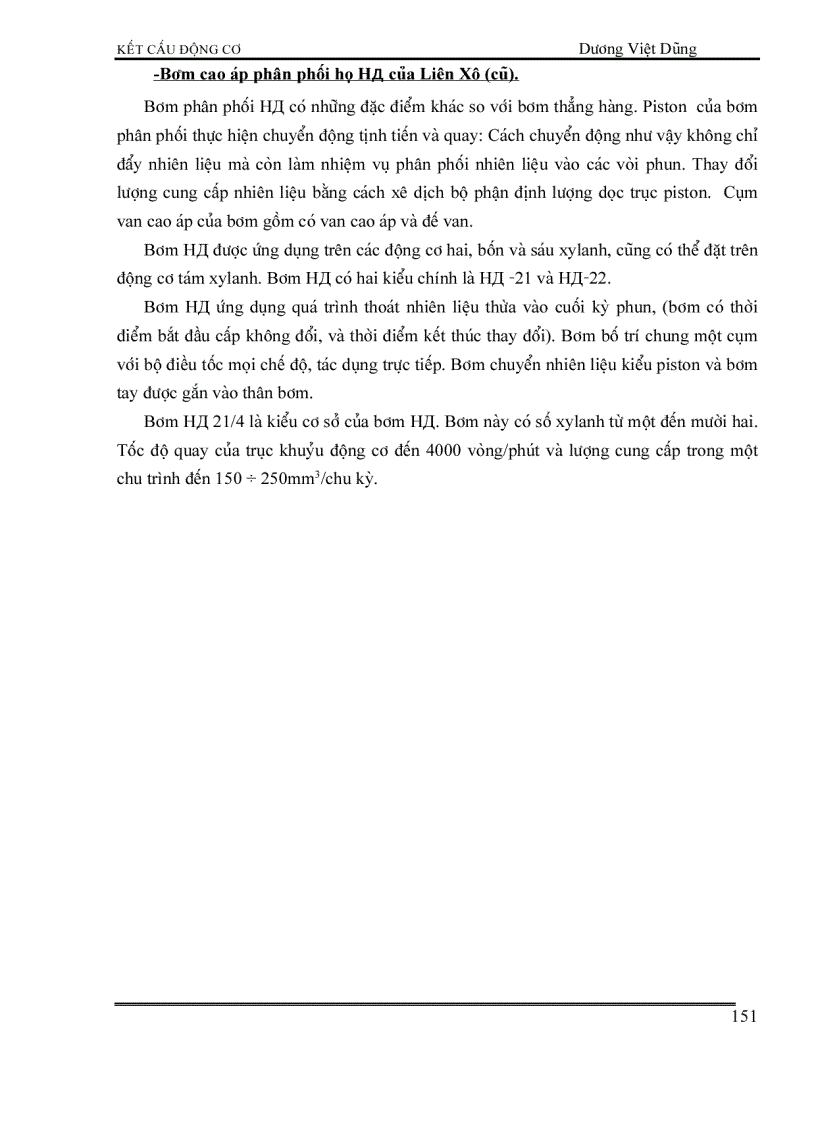 image for page Kết cấu động cơ đốt trong HỆ THỐNG NHIÊN LIỆU ĐỘNG CƠ