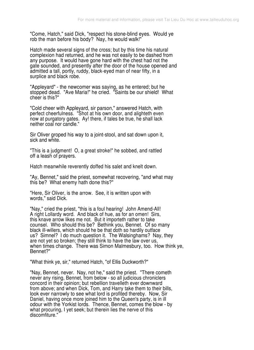 image for page The Black Arrow by Robert Louis Stevenson