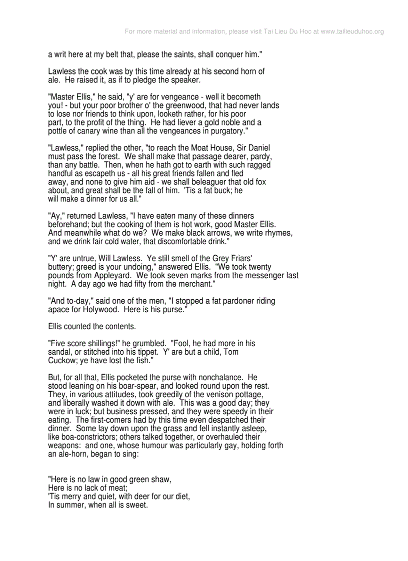 image for page The Black Arrow by Robert Louis Stevenson