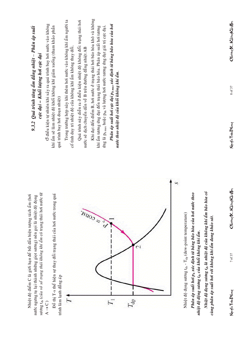 image for page Nhiệt động lực học KHÔNG KHÍ ẨM