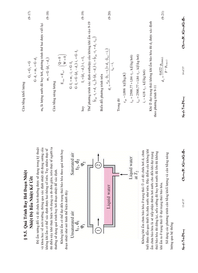 image for page Nhiệt động lực học KHÔNG KHÍ ẨM