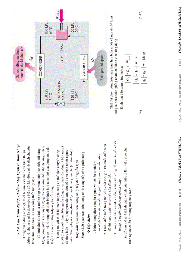 image for page Nhiệt động lực học ĐỊNH LUẬT NHIỆT ĐỘNG THỨ II và CHU TRÌNH KHÍ LÝ TƯỞNG