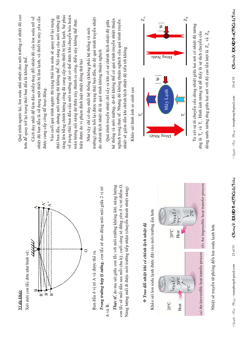 image for page Nhiệt động lực học ĐỊNH LUẬT NHIỆT ĐỘNG THỨ II và CHU TRÌNH KHÍ LÝ TƯỞNG