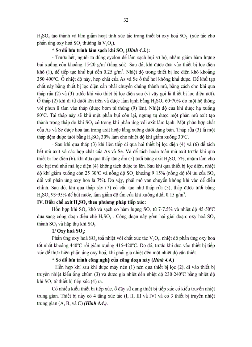 image for page Thiết bị và quá trình truyền chất CÔNG NGHỆ SẢN XUẤT AXIT SUNFUARIC