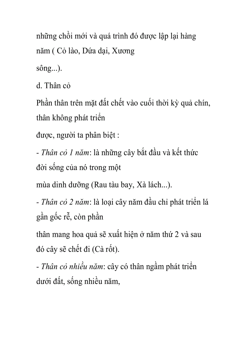 image for page Các dạng thân trong không gian