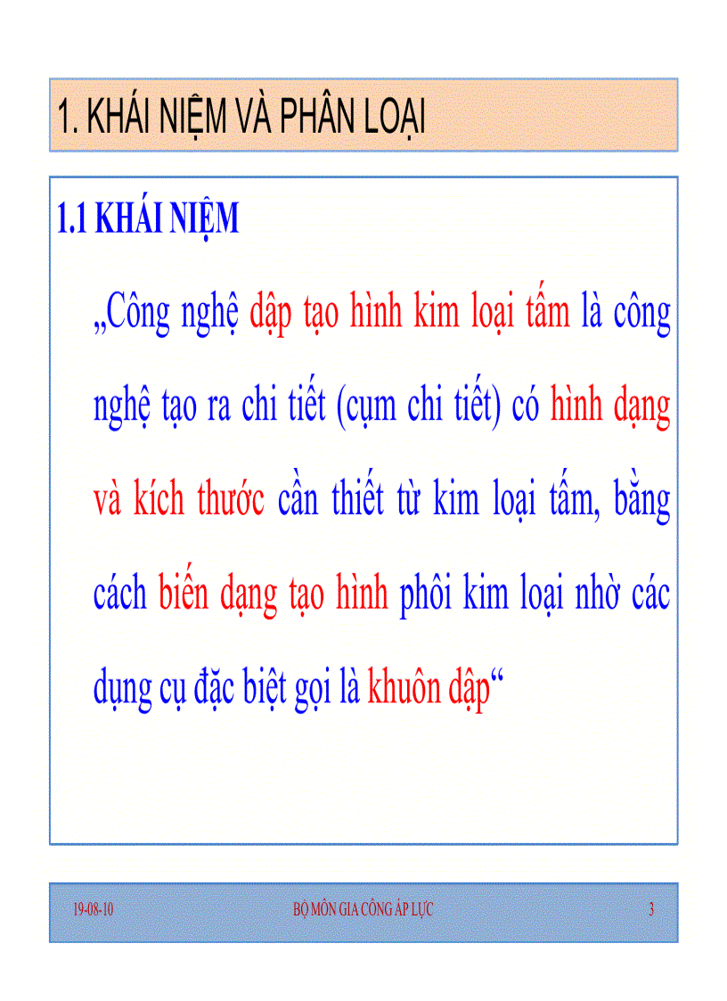 image for page Công nghệ dập tạo hình tấm