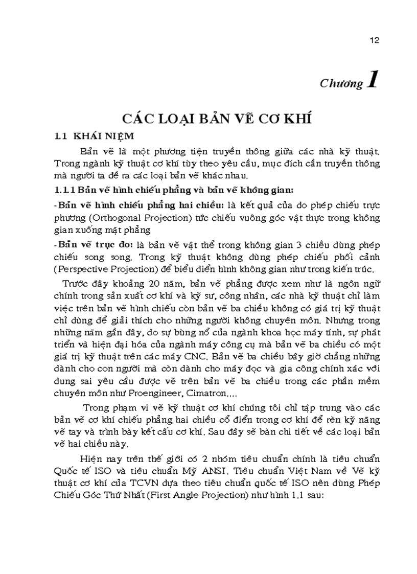 image for page Các loại bản vẽ cơ khí