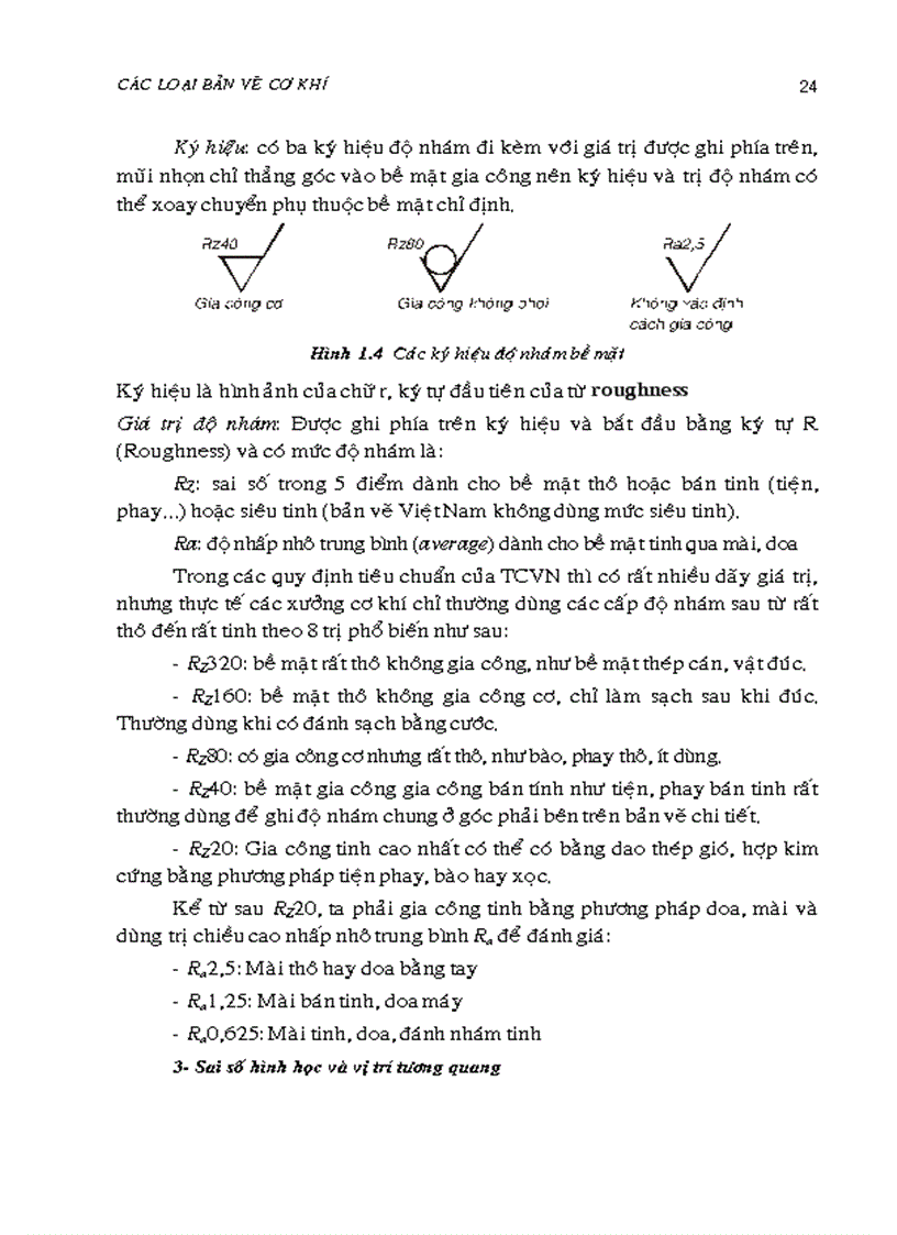 image for page Các loại bản vẽ cơ khí