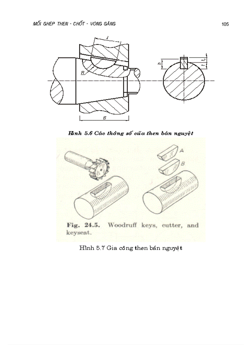 image for page Mối ghép then Chốt vòng găng