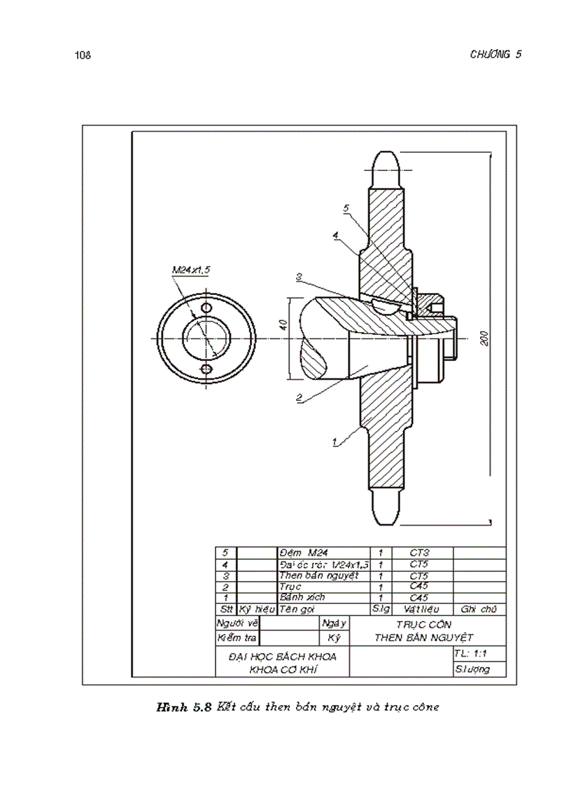 image for page Mối ghép then Chốt vòng găng