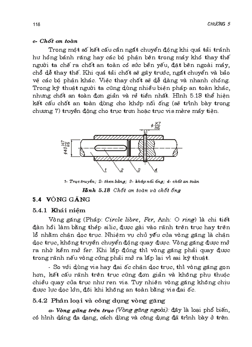 image for page Mối ghép then Chốt vòng găng