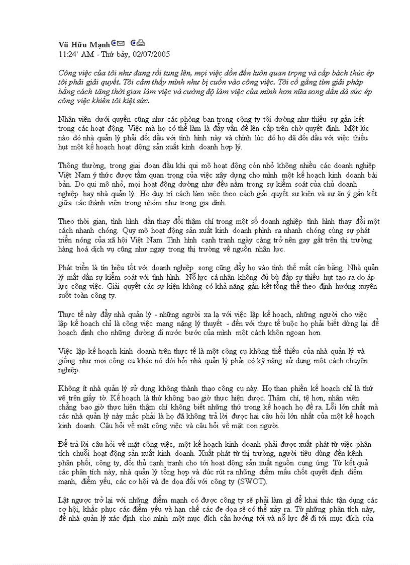 image for page Lập kế hoạch kinh doanh cho doanh nghiệp