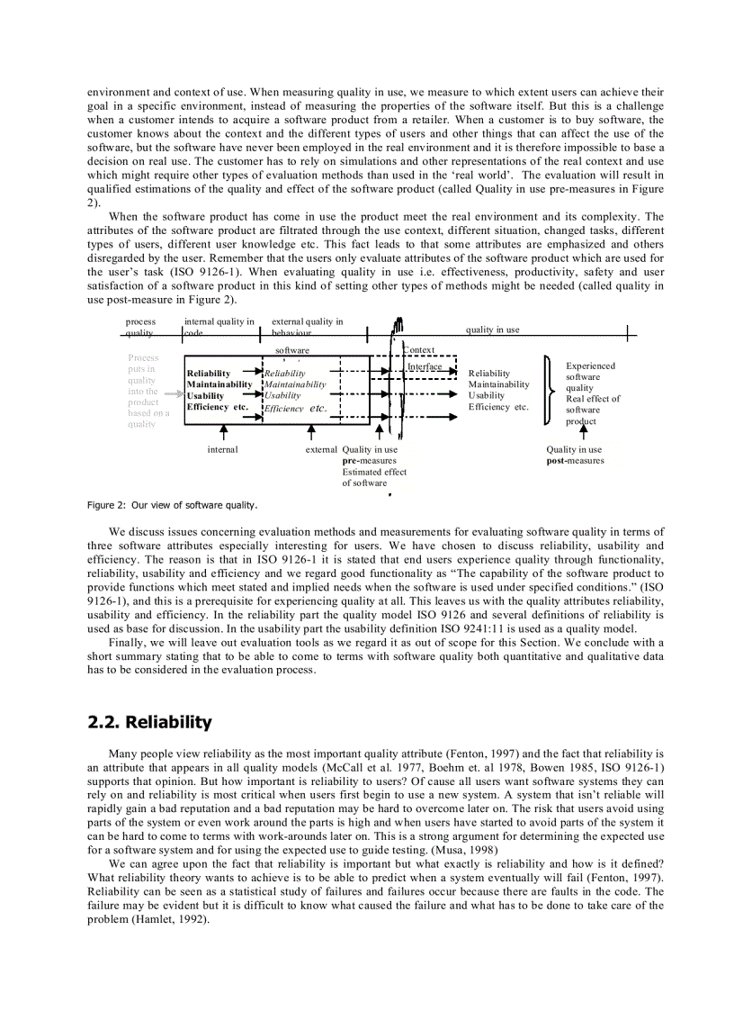 image for page Software quality attributes and trade offs