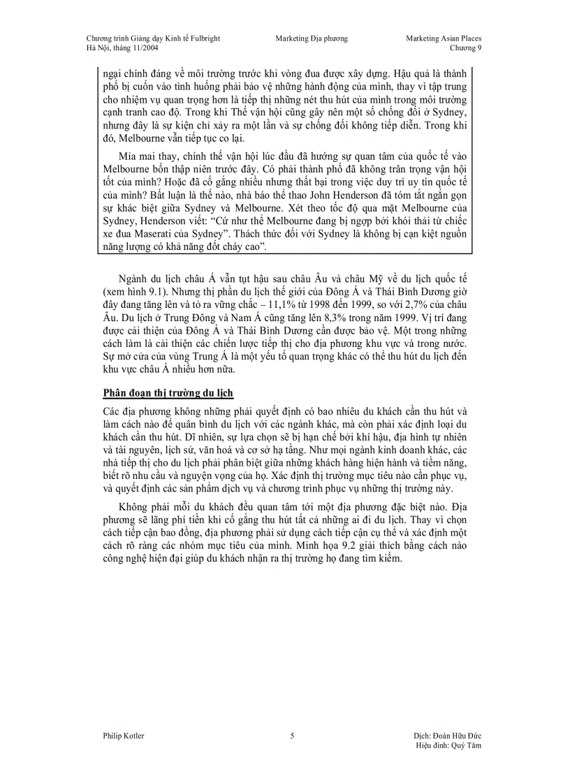 image for page Thu hút khách du lịch và ngành kinh doanh tiếp khách