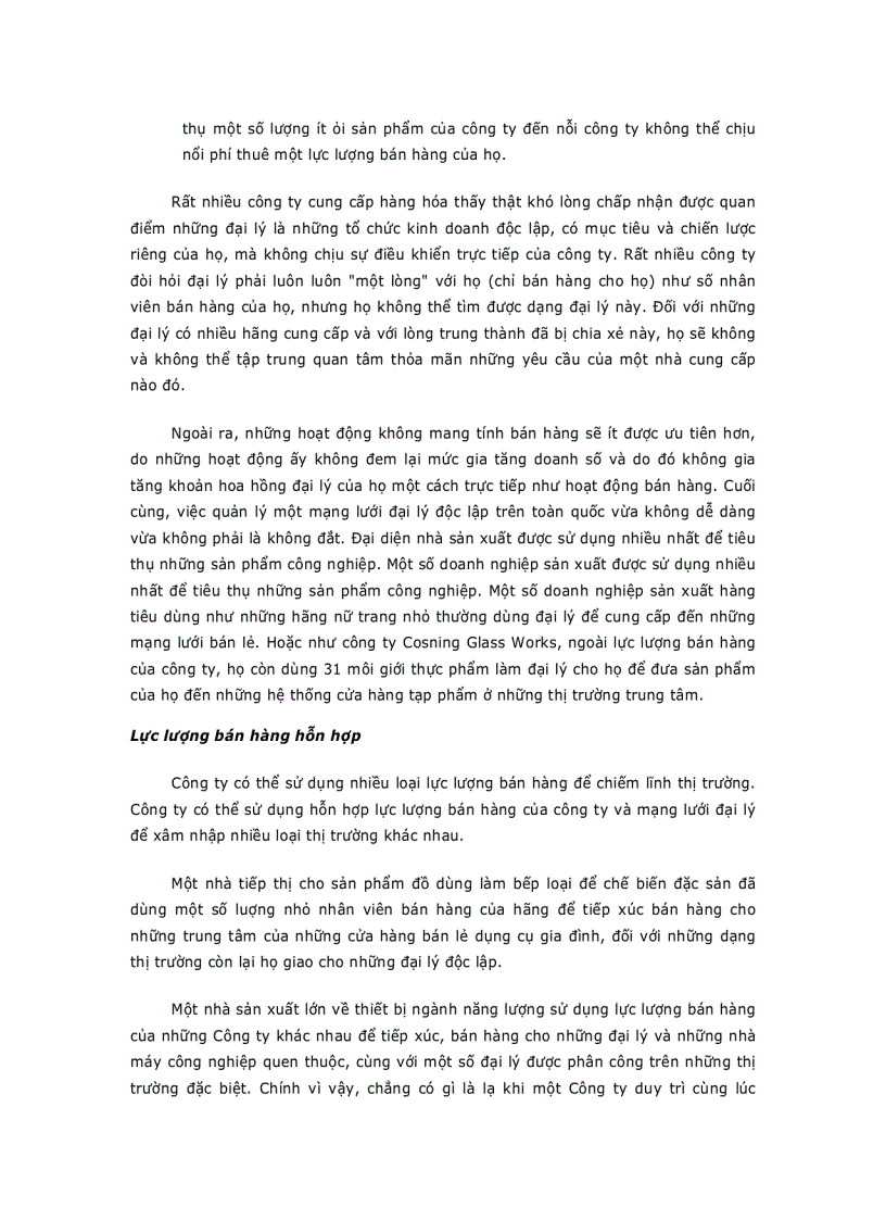 image for page Cơ cấu tổ chức bán hàng công ty