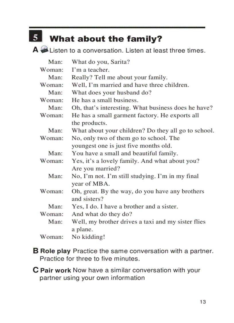 image for page Conversations in english