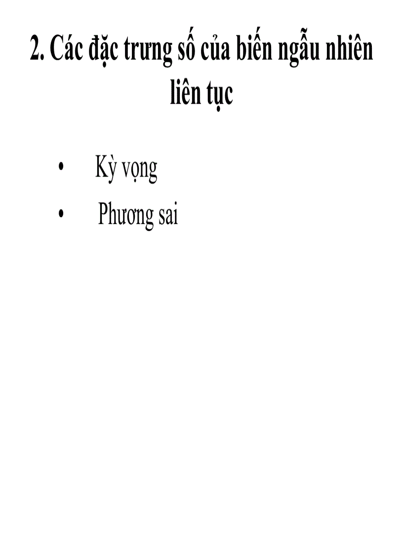 Phân phối xác suất đối với biến ngẫu nhiên liên tục