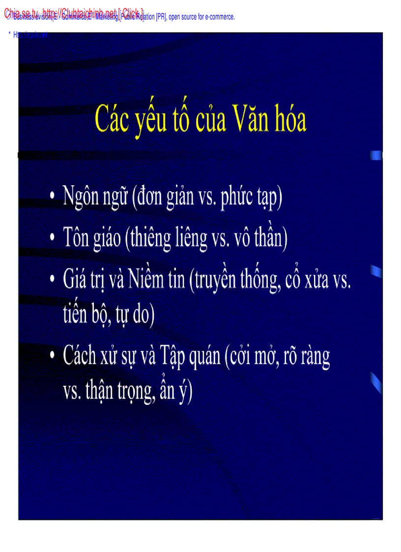 Đánh giá môi trường văn hóa