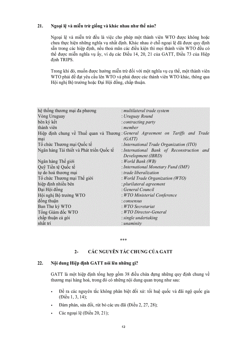 image for page Hỏi đáp về WTO