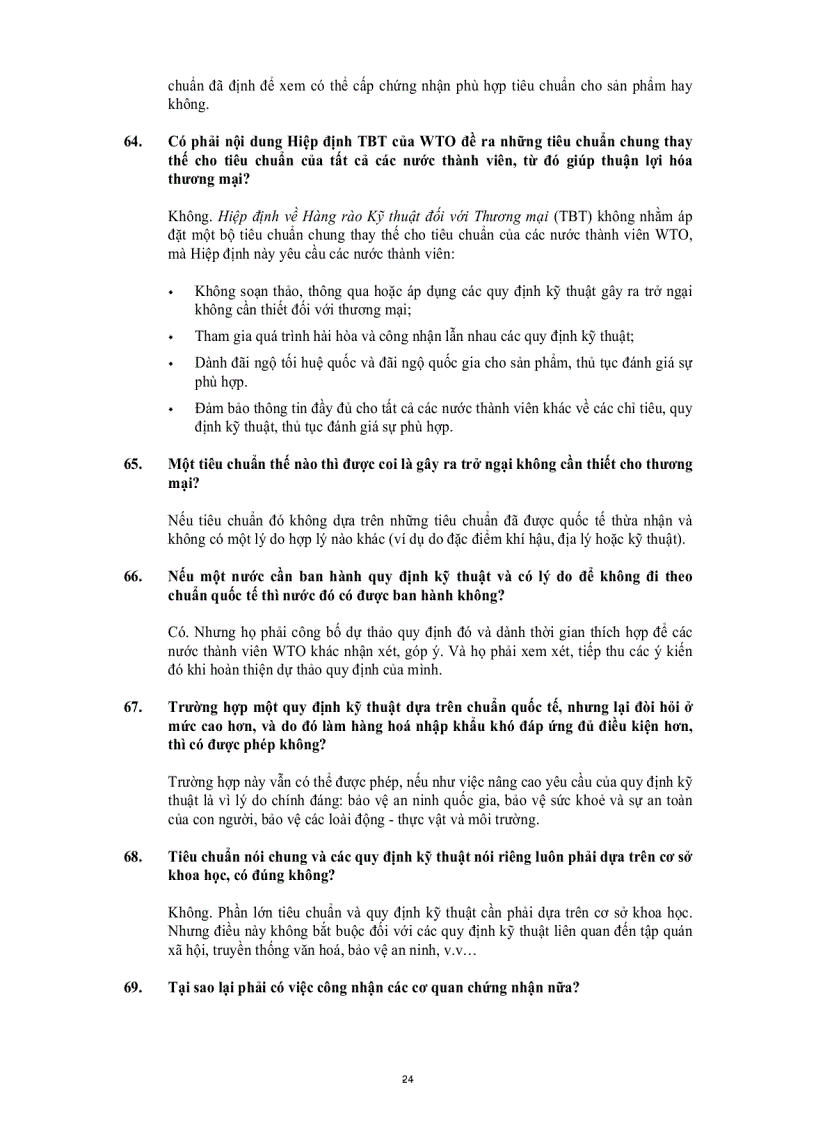 image for page Hỏi đáp về WTO