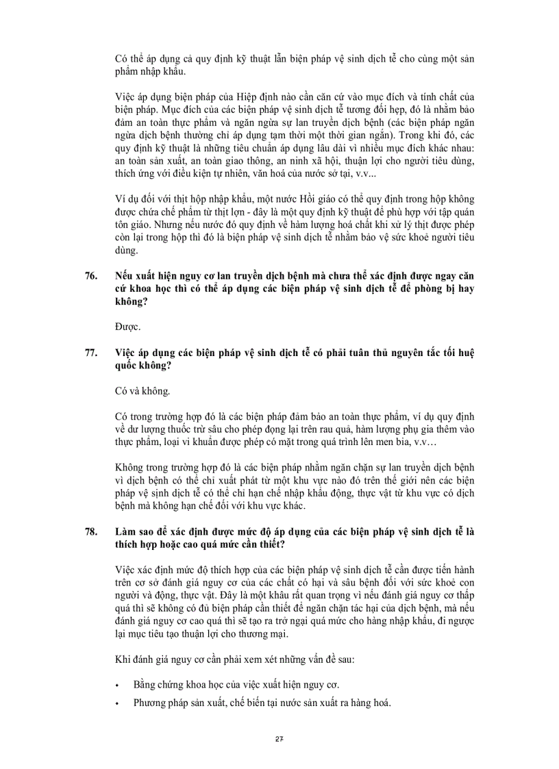 image for page Hỏi đáp về WTO