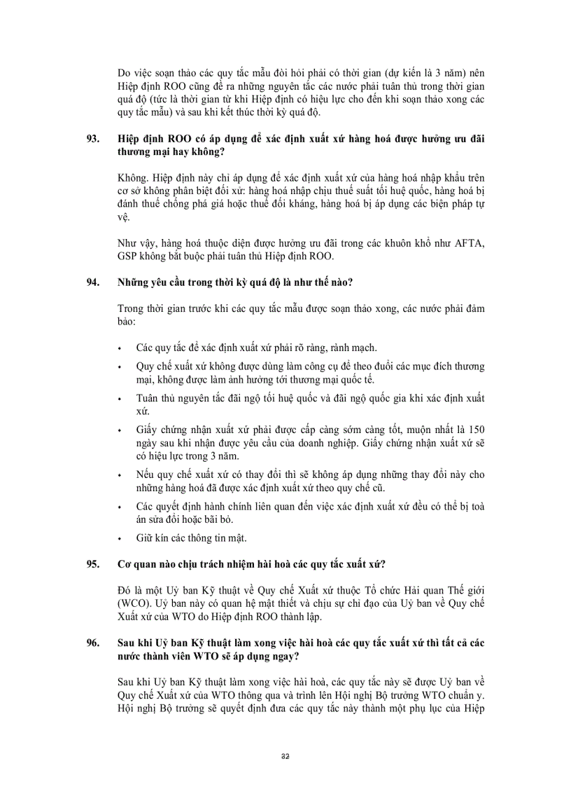 image for page Hỏi đáp về WTO