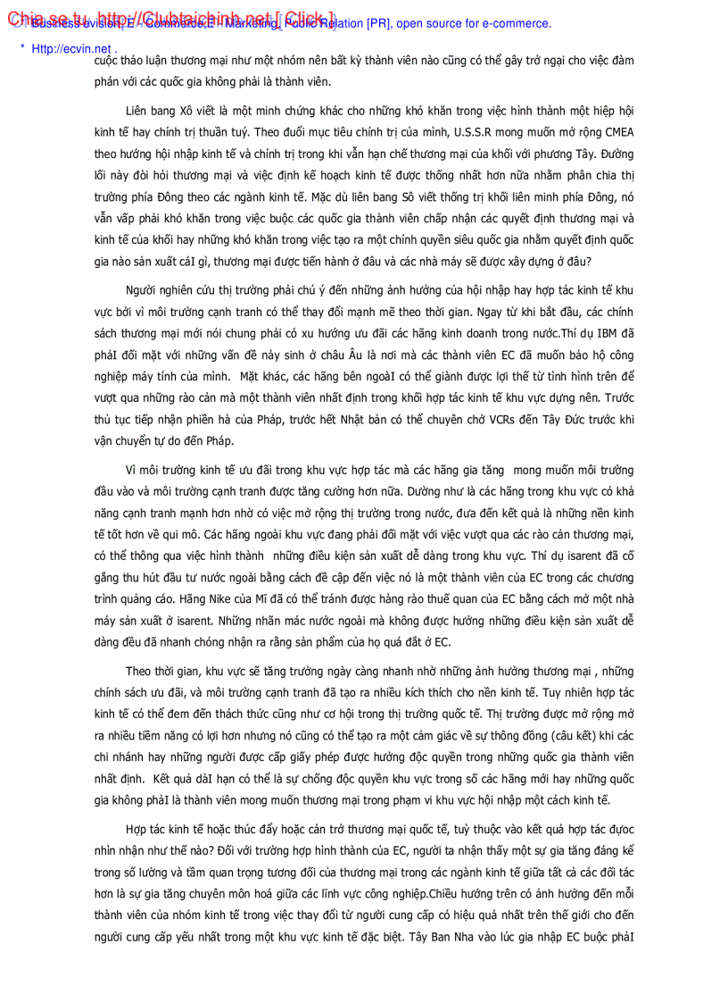 image for page Tổng quan thương mại quốc tế