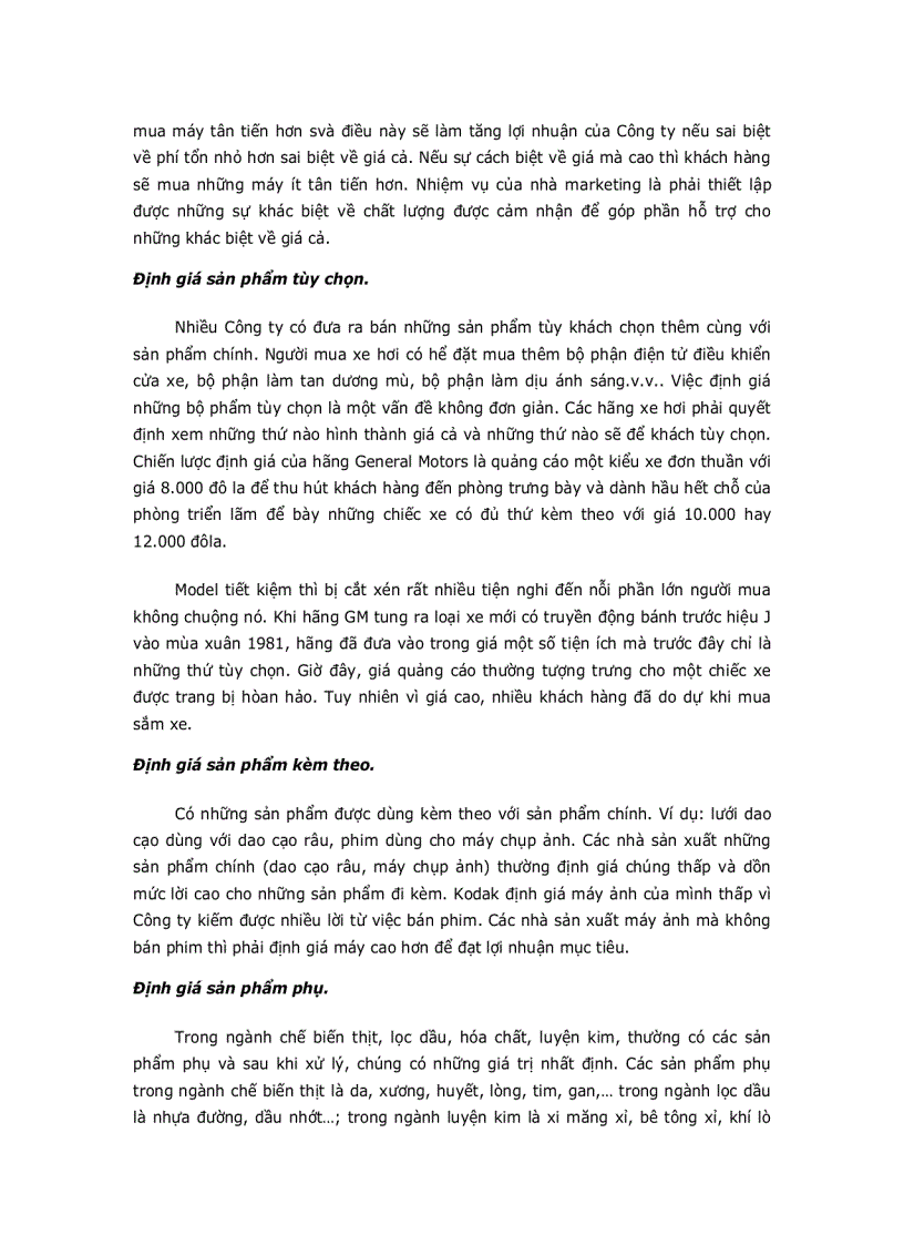 image for page Chiến lược giá 1