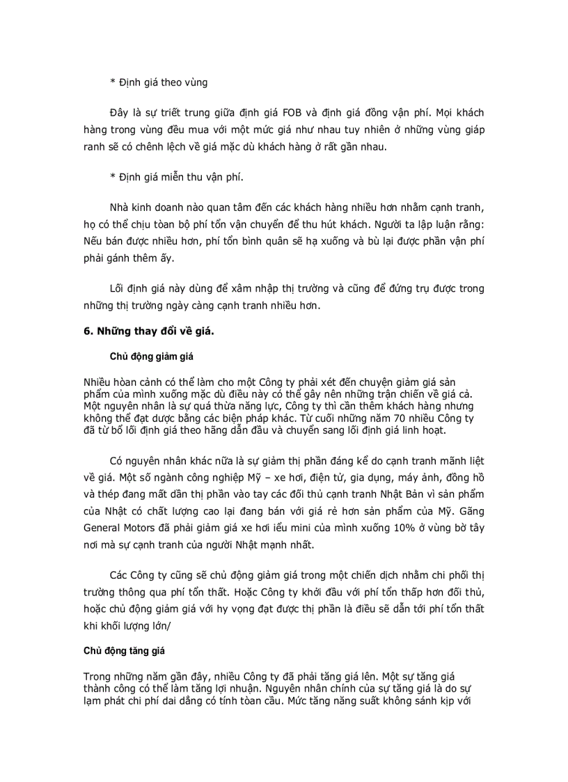 image for page Chiến lược giá 1