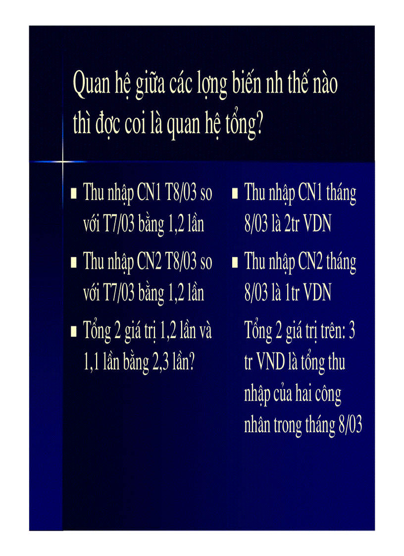 image for page Các tham số thống kê