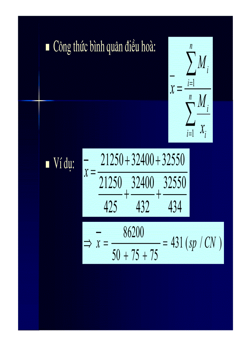 image for page Các tham số thống kê