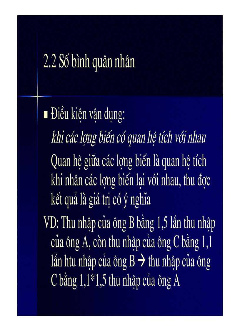image for page Các tham số thống kê