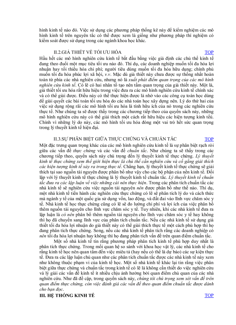 image for page Những vần đề chung về kinh tế học