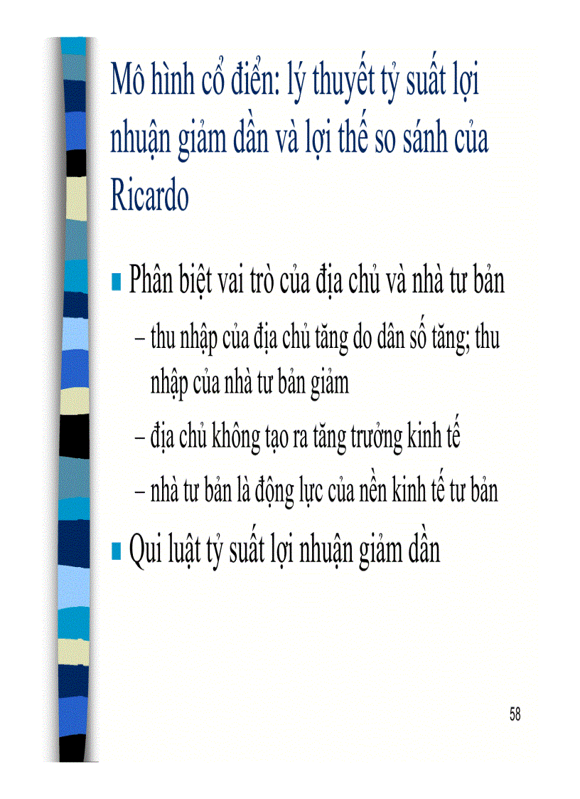 Tieu luan david ricardo