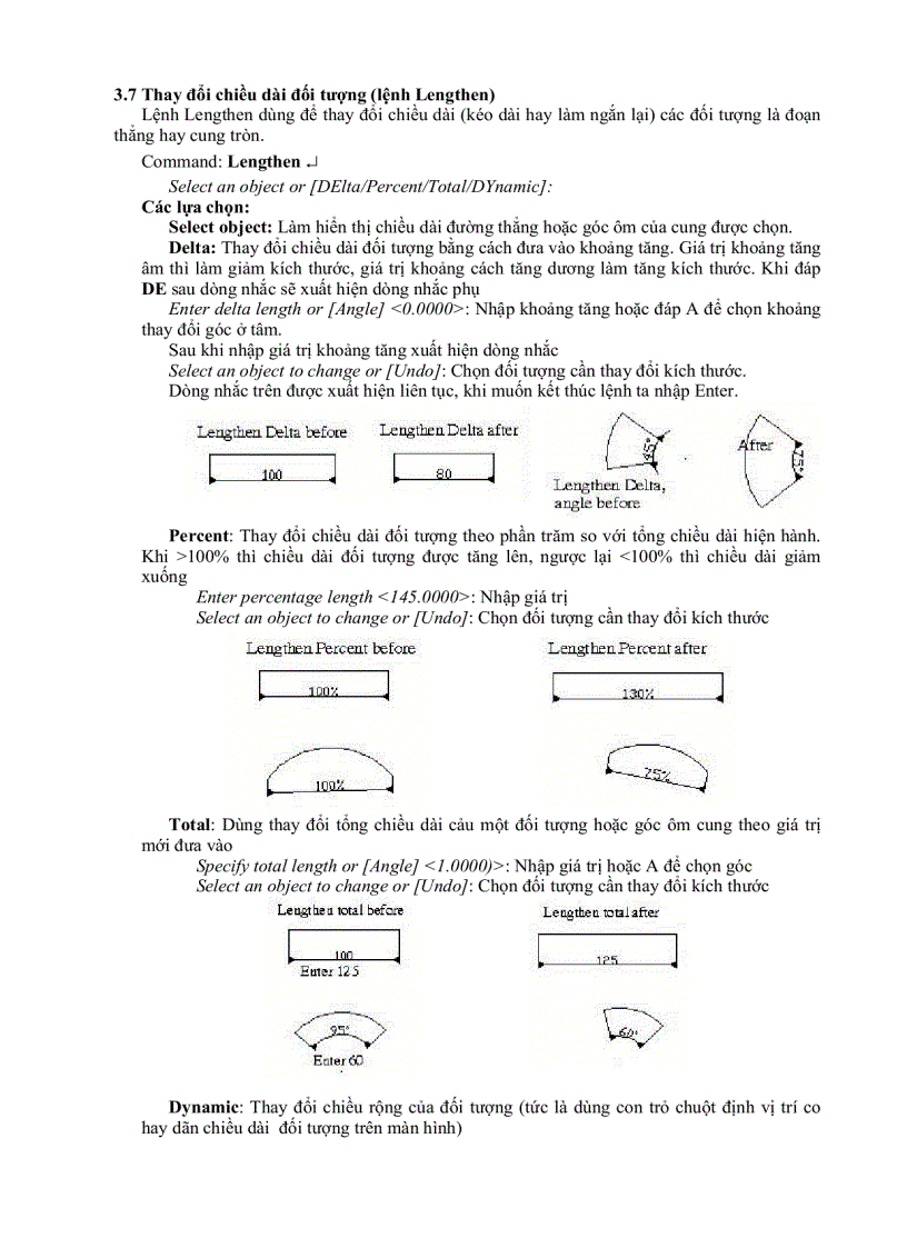 image for page Autocad Đại Học Nông nghiệp CÁC KĨ THUẬT HIỆU CHỈNH CƠ BẢN