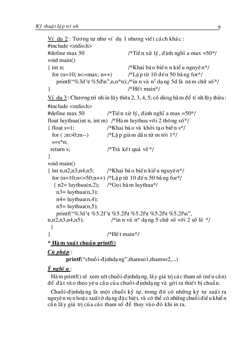 image for page Kỹ thuật lập trình