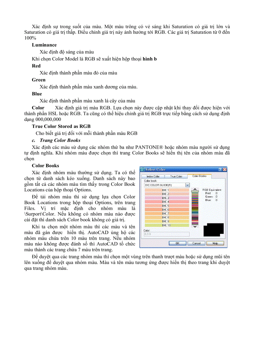 image for page Autocad Đại Học Nông nghiệp QUẢN LÝ BẢN VẼ THEO LỚP MÀU VÀ ĐƯỜNG NÉT