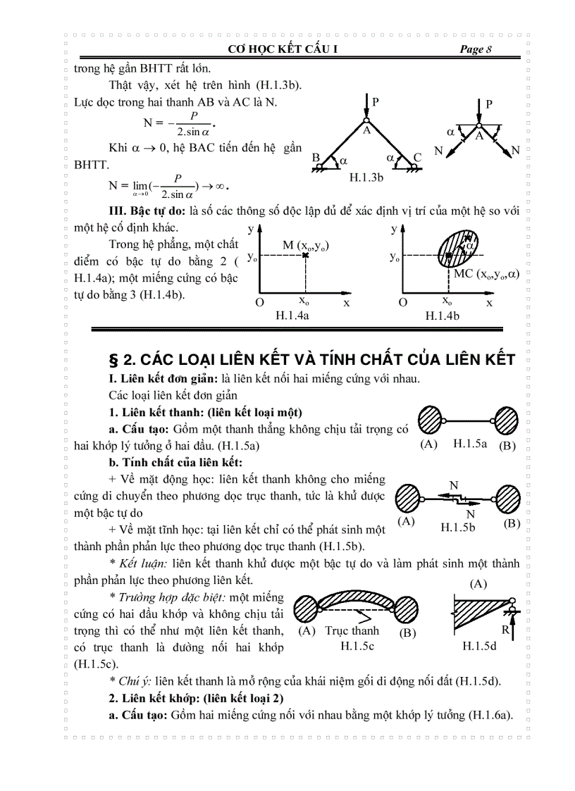 image for page Cơ học kết cấu Mở đầu