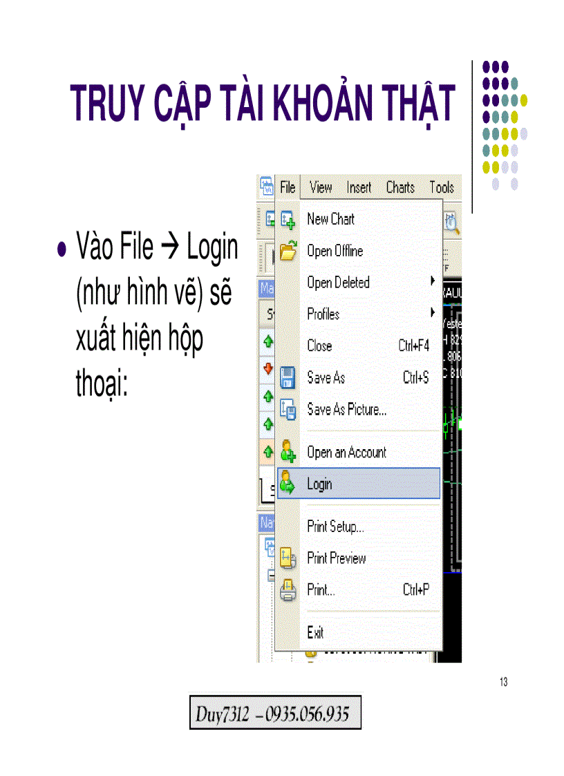 image for page Hương dẫn sử dụng phần mềm mt4