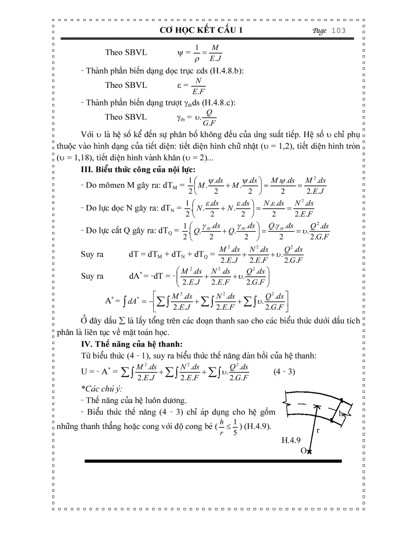 image for page Cơ học kết cấu XÁC ĐỊNH CHUYỂN VỊ TRONG HỆ THANH PHẲNG ĐÀN HỒI TUYẾ N TÍNH
