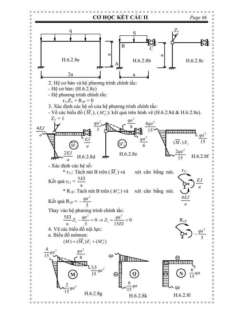 image for page Cơ học kết cấu PHƯƠNG PHÁP CHUYỂN VỊ