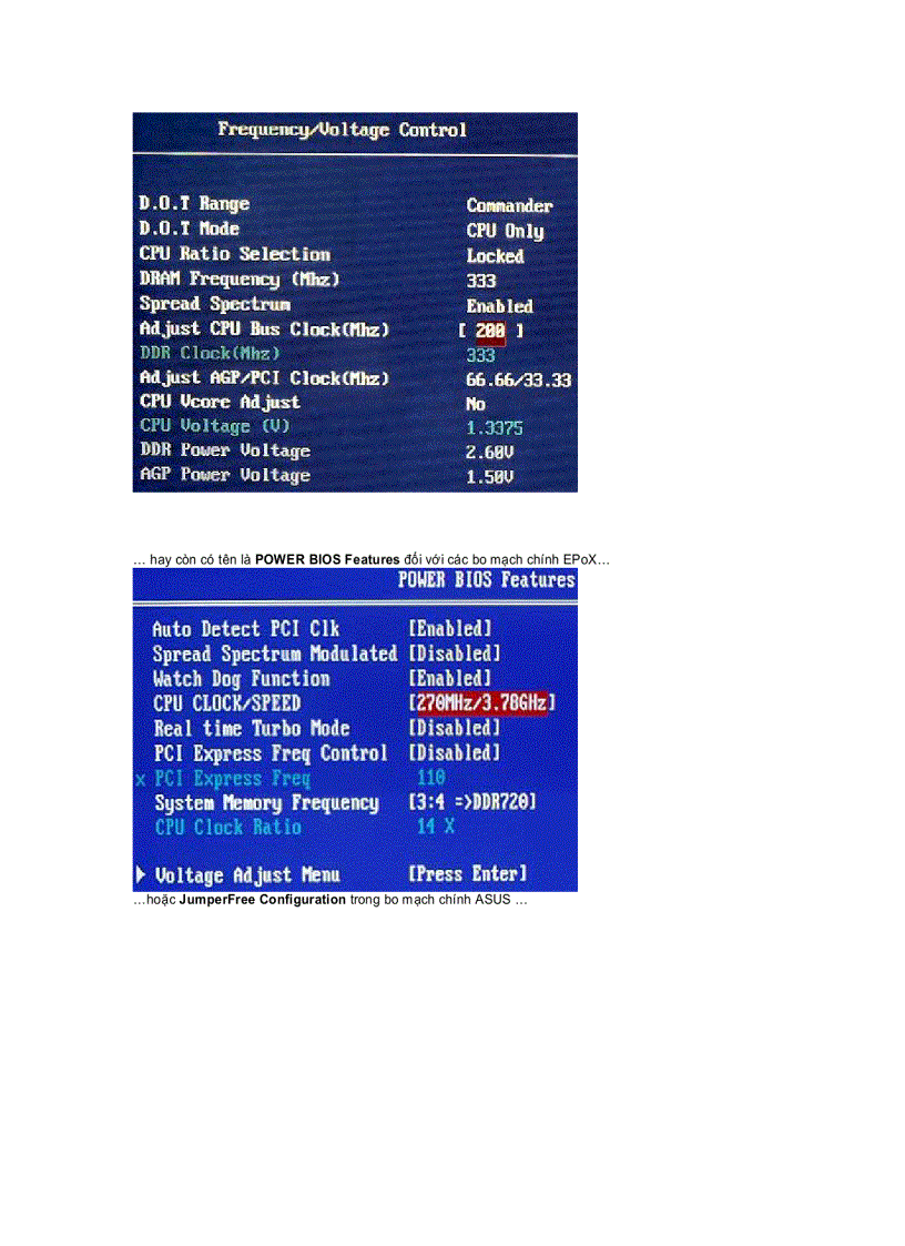 image for page Overclock CPU Phần 2