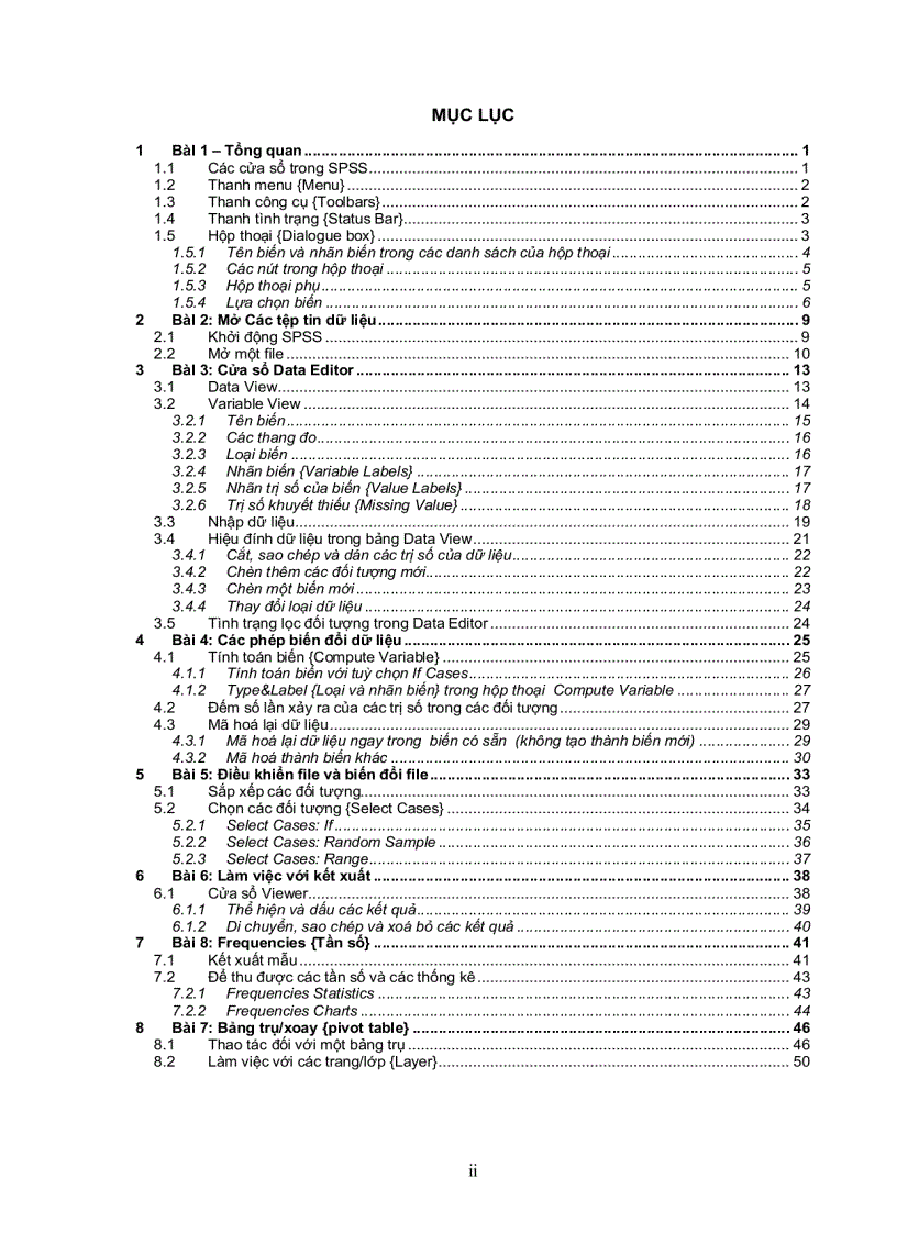 image for page Hướng dẫn làm quen sử dụng spss để phân tích dữ liệu