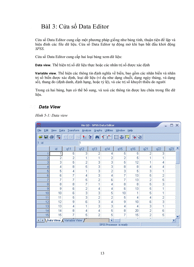 image for page Hướng dẫn làm quen sử dụng spss để phân tích dữ liệu