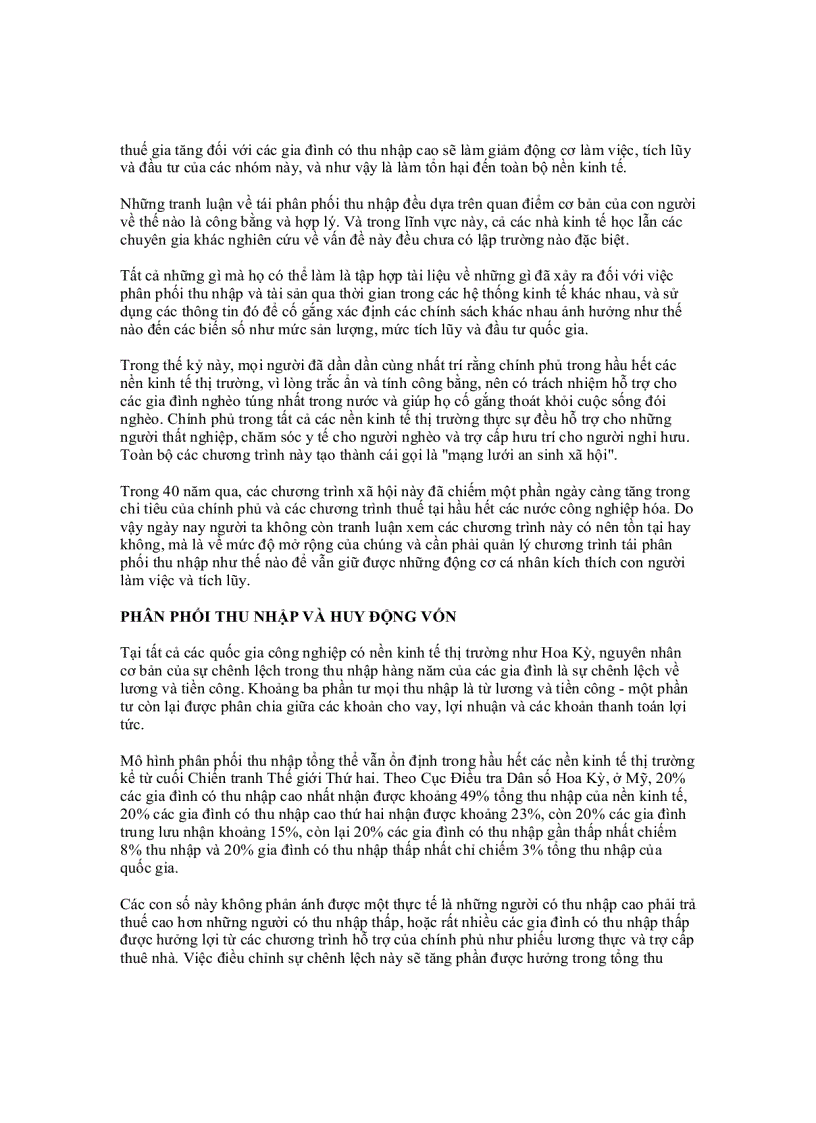 image for page Chính phủ trong nền kinh tế thị trường