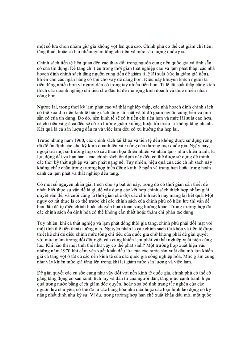 image for page Chính phủ trong nền kinh tế thị trường