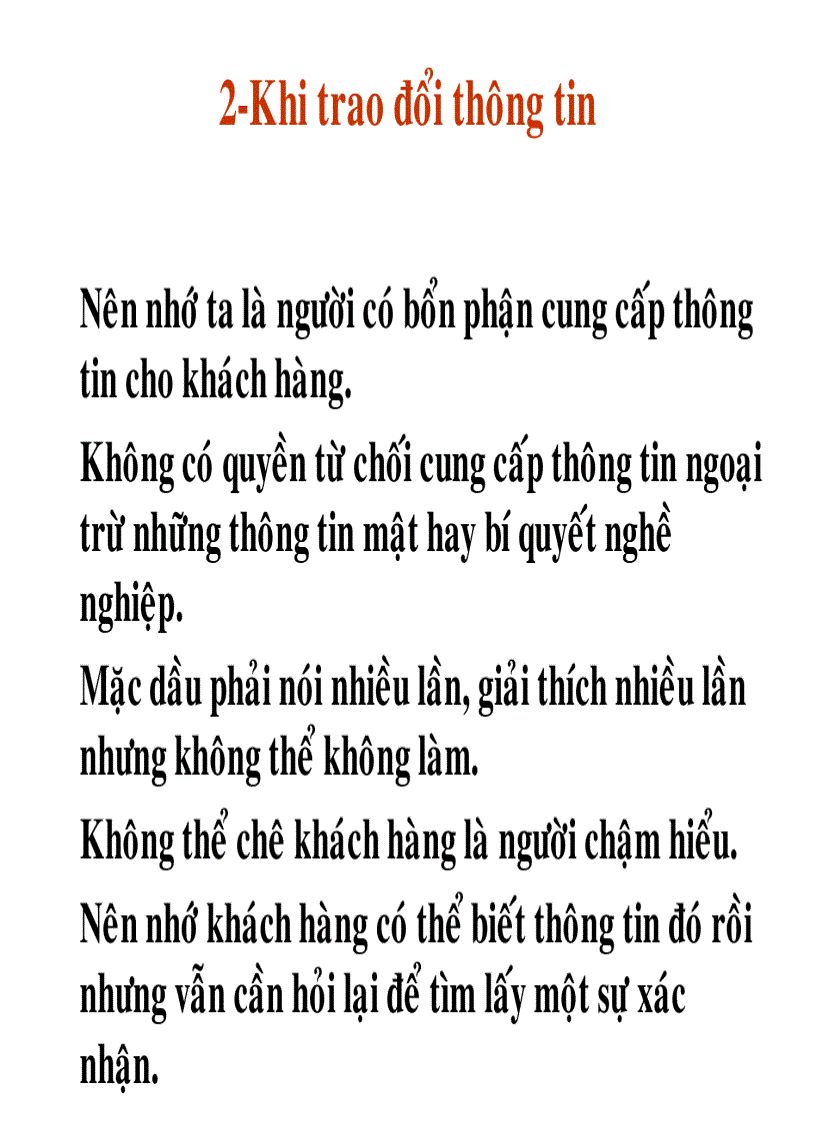 image for page Bí quyết chăm sóc bán hàng