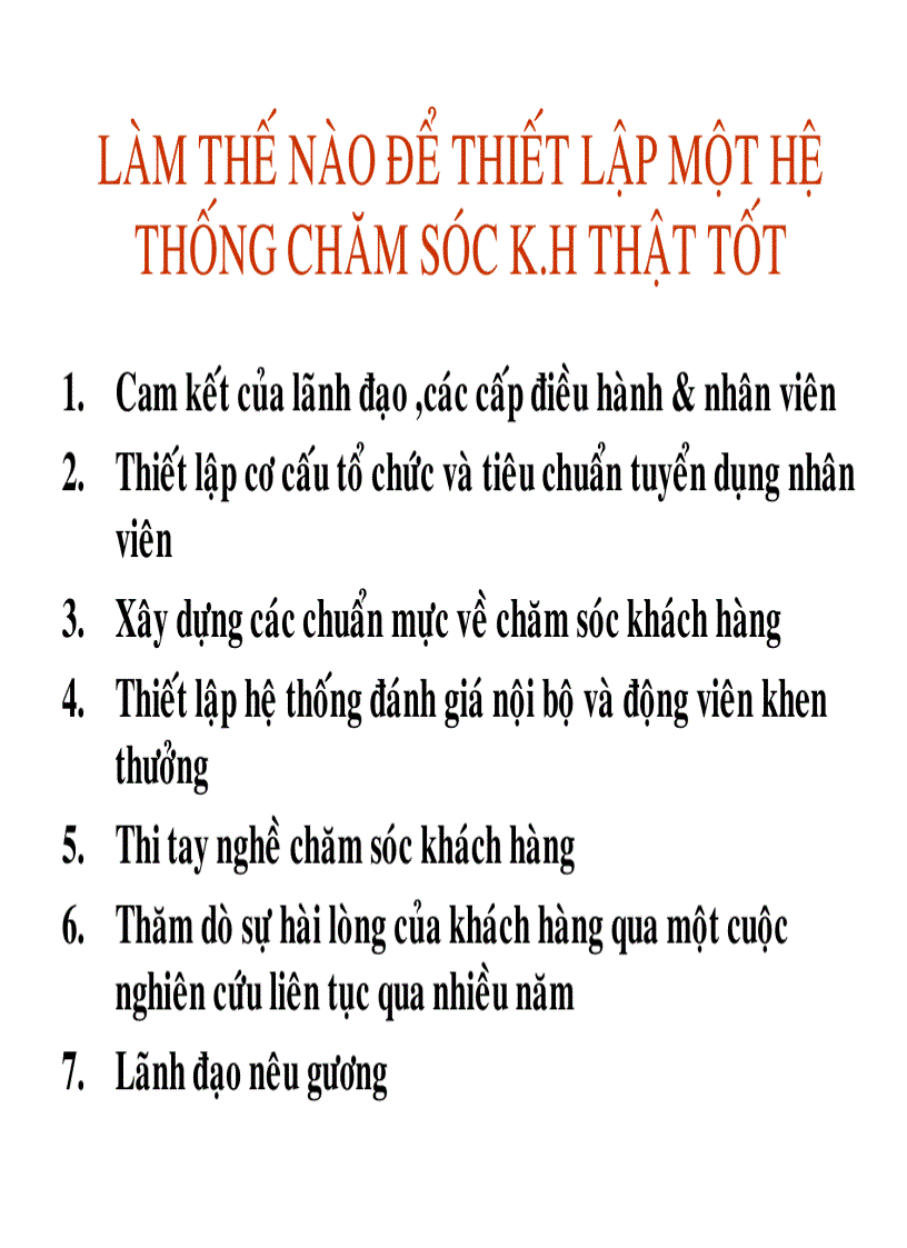 image for page Bí quyết chăm sóc bán hàng