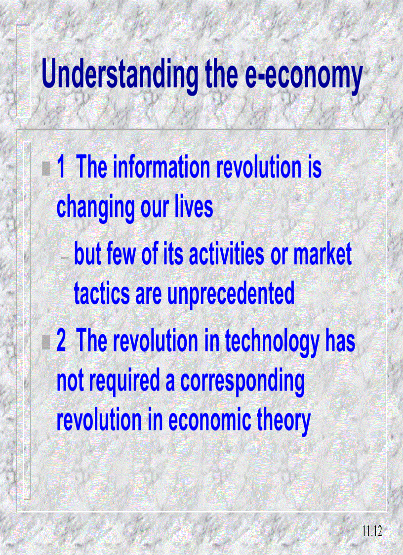image for page The information economy